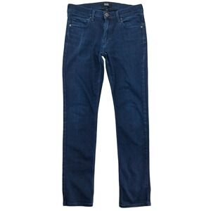 Paige Lennox Jeans Mens 30x32 Blue Medium Wash Slim Straight Denim Stretch Pants